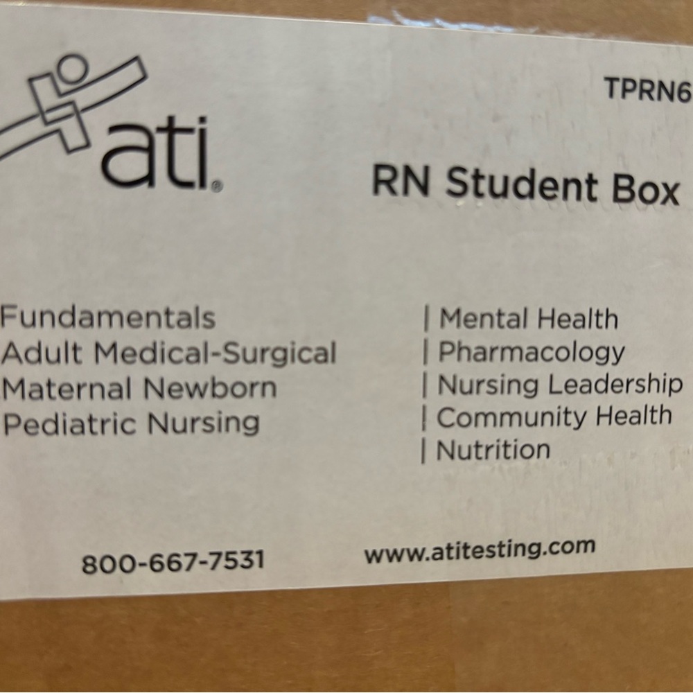 ATI RN Student Box